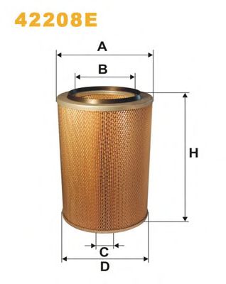 WIX FILTERS 42208e -  Воздушный фильтр